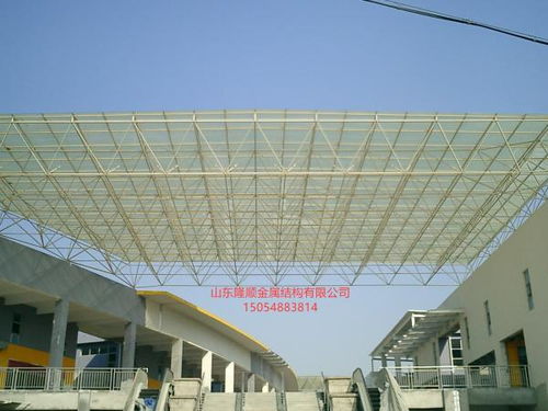 加油站网架结构设计安装一体化 隆顺金属结构的专业解决方案